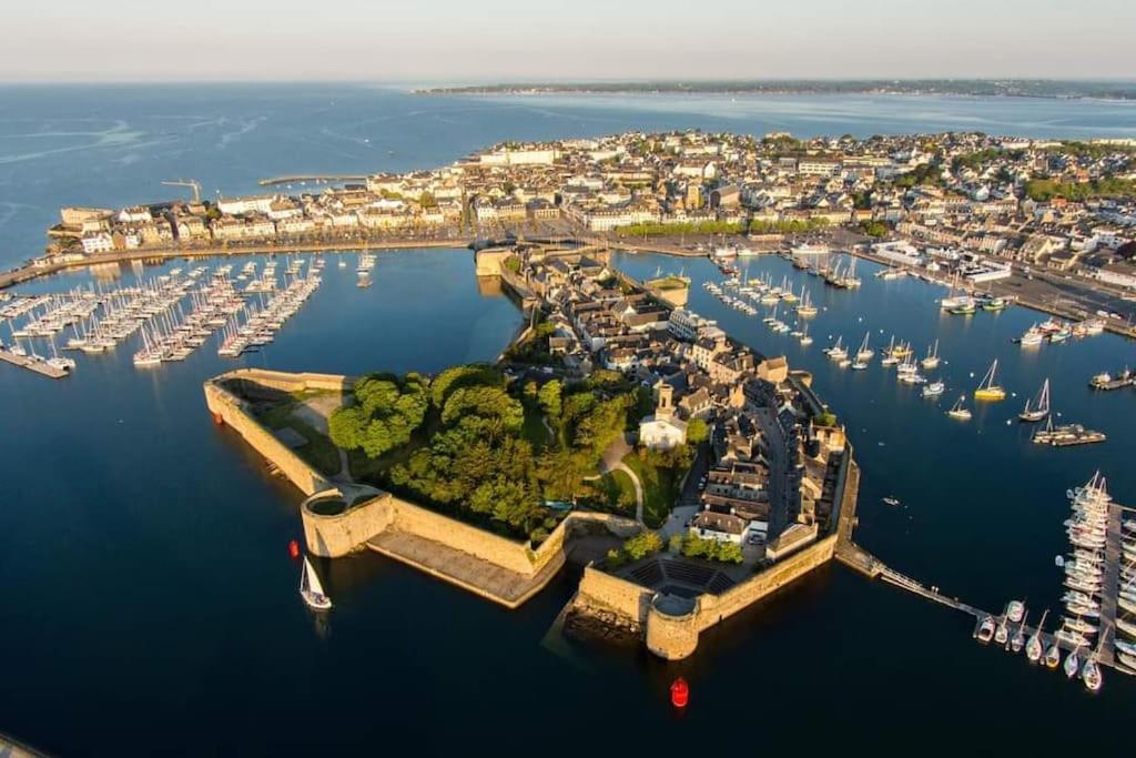 Kerlean, Plage Des Sables Blancs A 700M! Concarneau Dış mekan fotoğraf